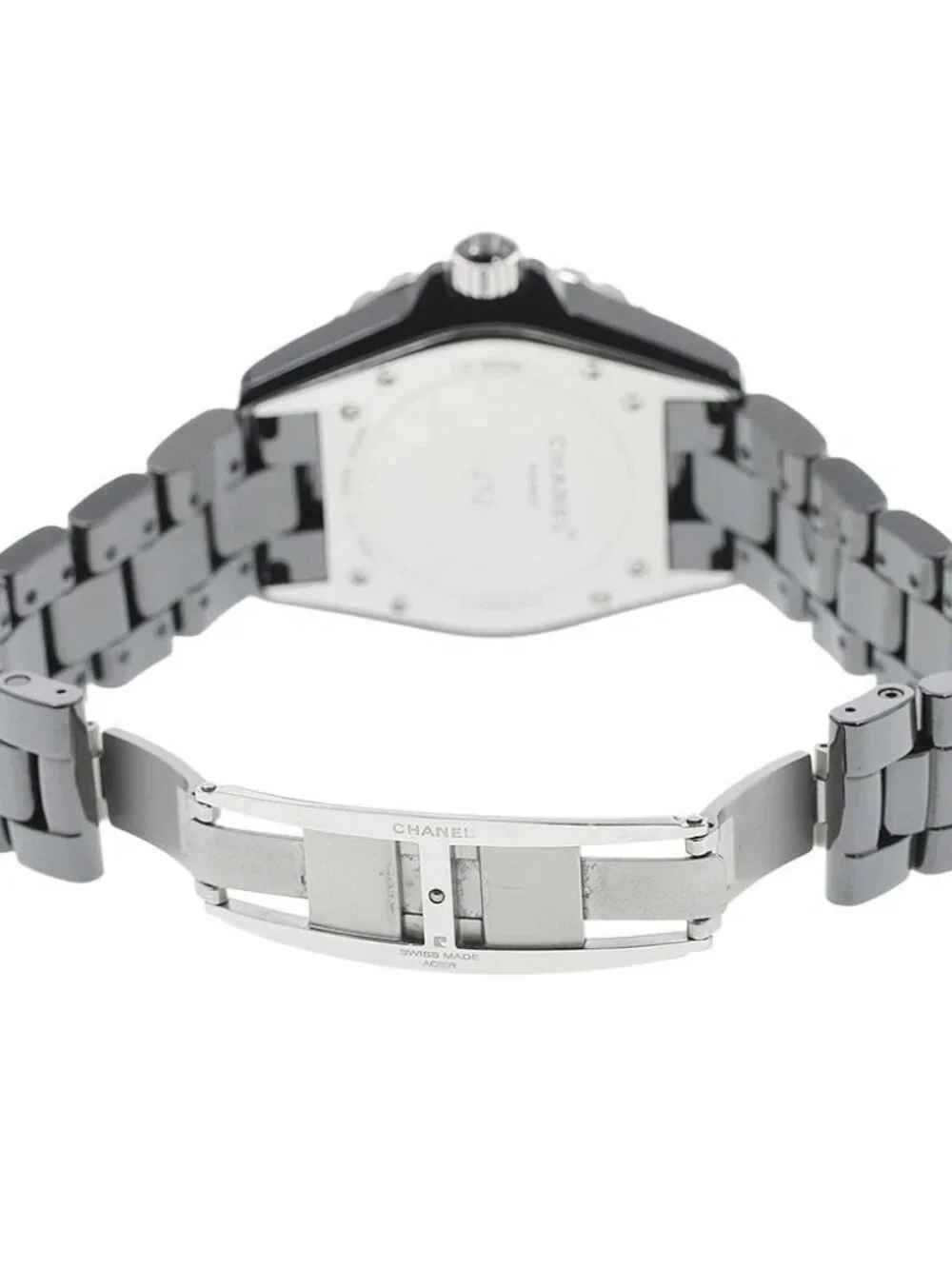 CHANEL J12 H0685 Black Ceramic 38MM Date black Dial Automatic Men's Watch_946621